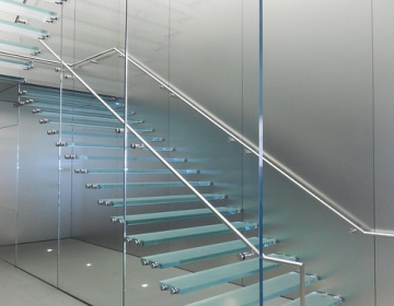 glass railings