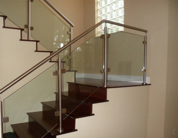 glass railings