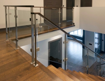 glass railings