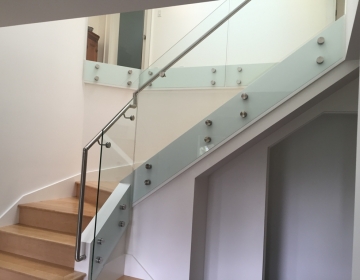 glass railings