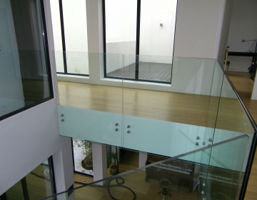 glass railings