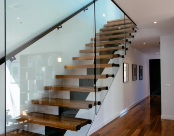 glass railings