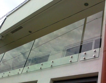 glass railings