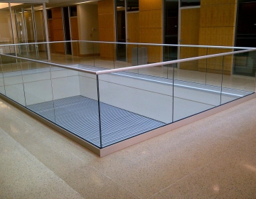 glass railings