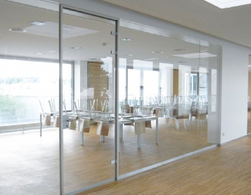 glass partitions