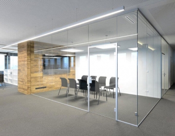 glass partitions