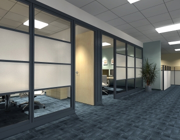 glass partitions