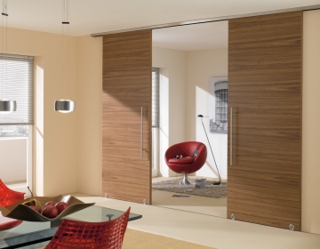 wooden sliding doors