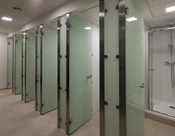 toilet cubicles