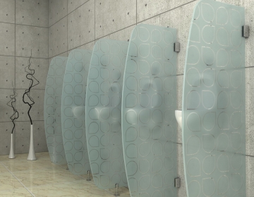 toilet cubicles